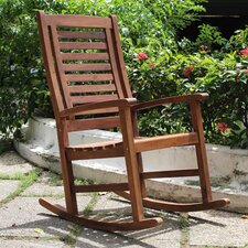 Outdoor wood rocking chair Ajman